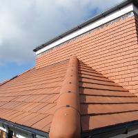 New tiled roof